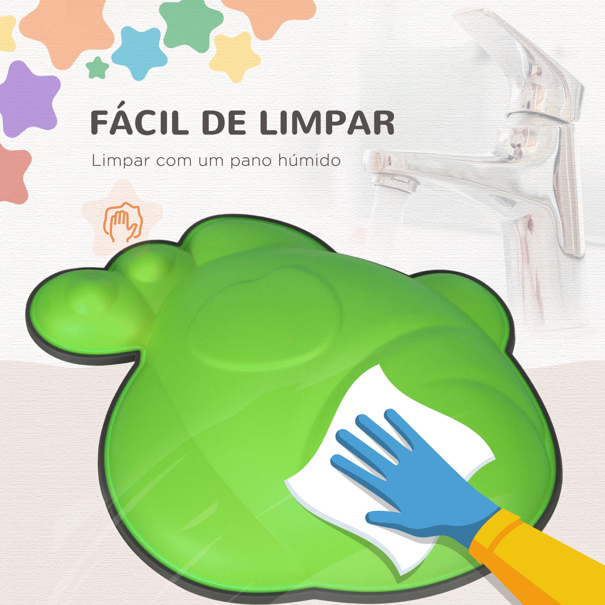 Conjunto de Blocos de Equilíbrio Multicor 37,5x30x9 cm para Crianças +3 Anos