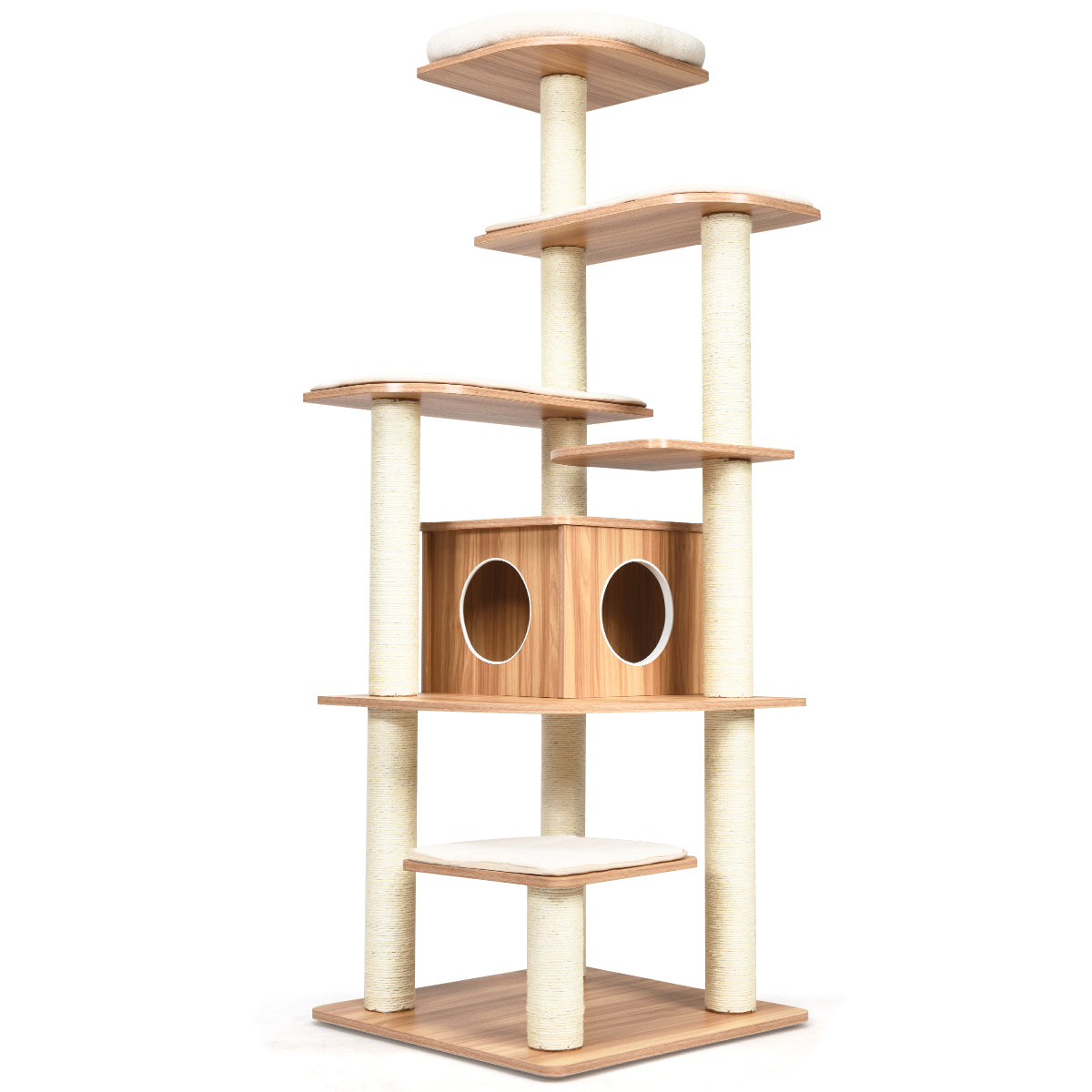 Arranhador para Gatos – 176 cm – natural – madeira