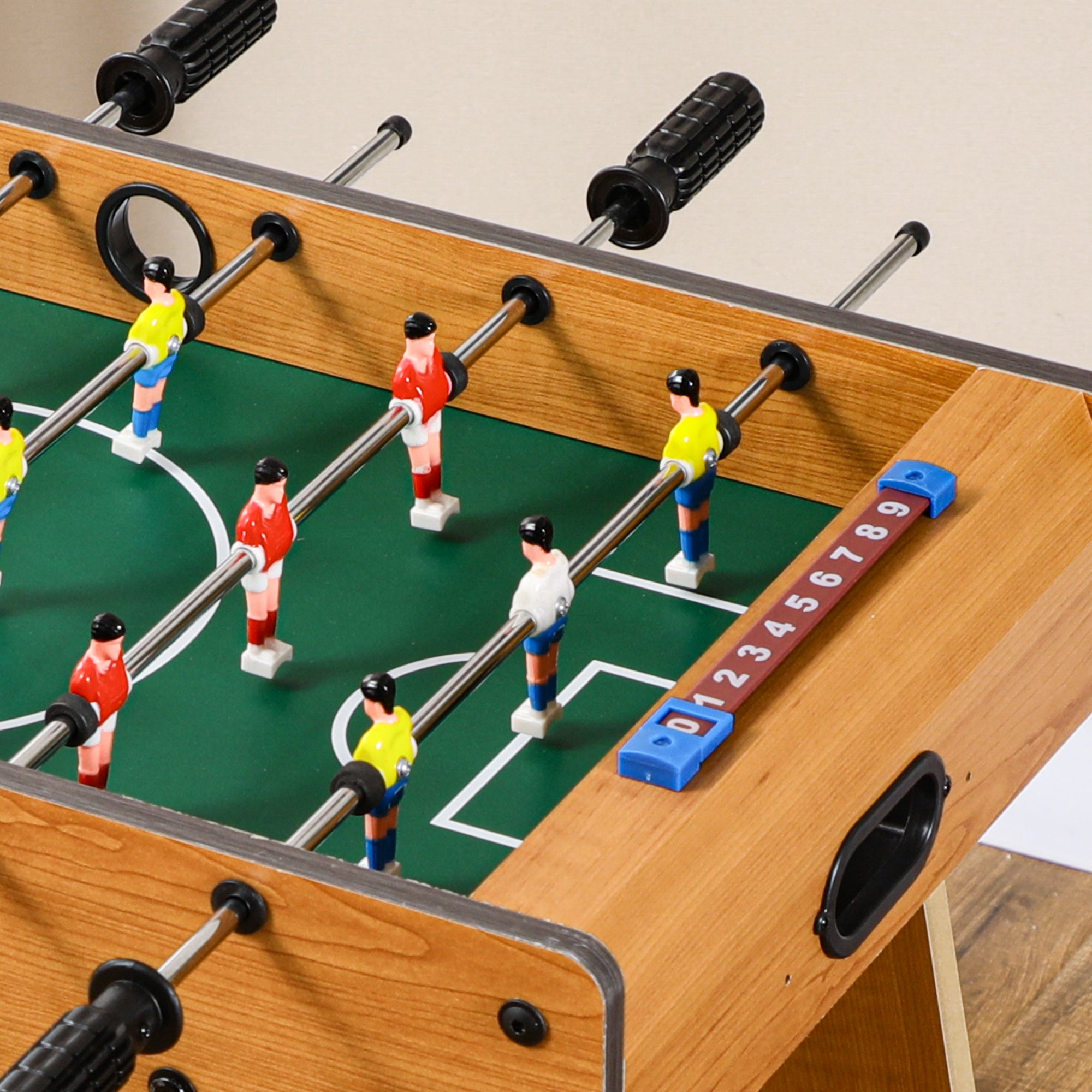 Mesa de Matraquilho 69x37x70cm Cor de Madeira Natural