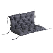 Almofada para Banco 100x98x8cm Cinzento