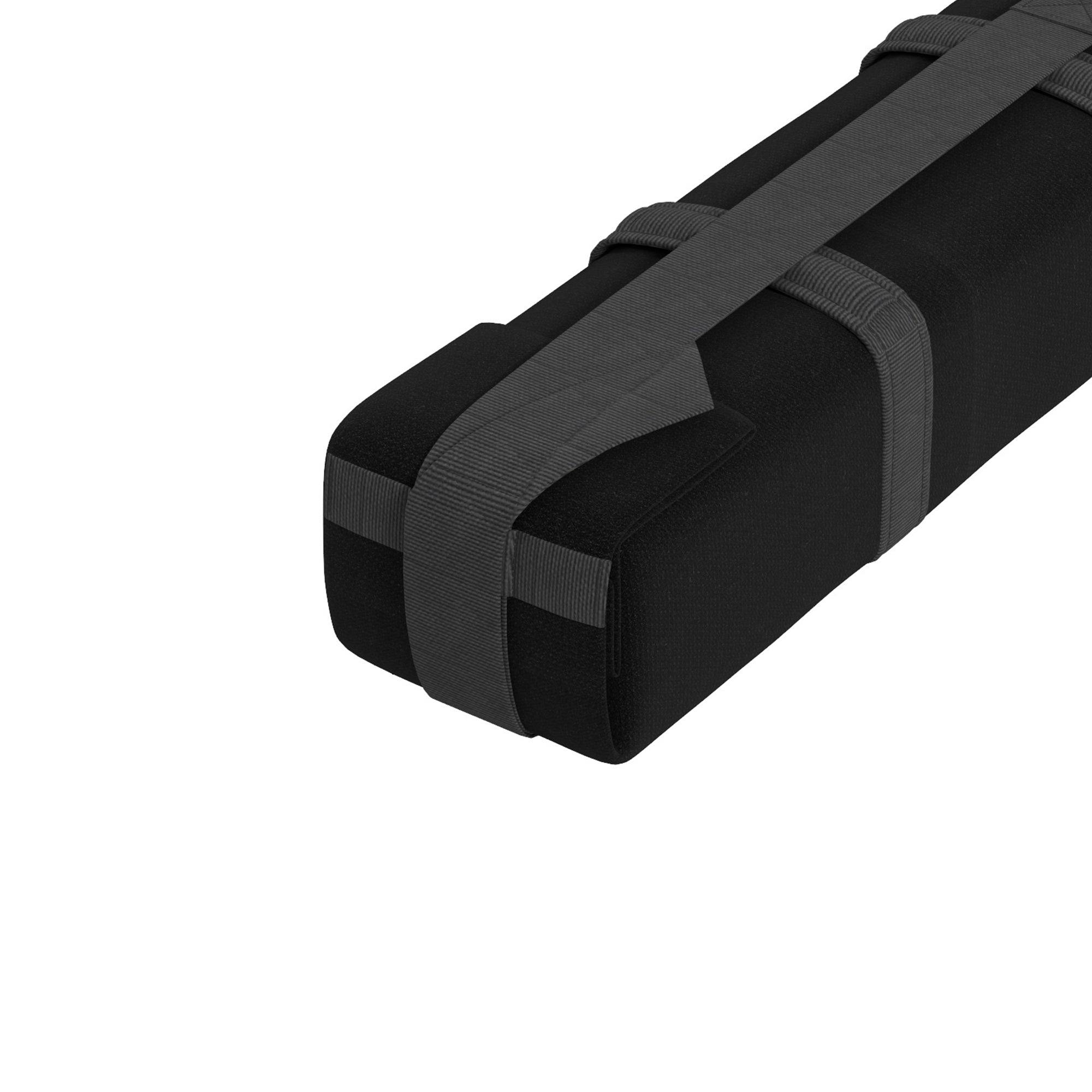 Barras de Tejadilho Universais Preto 85x10x8 cm