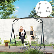 Suporte para Baloiço de Metal 172x126x170 cm Cor de Bronze