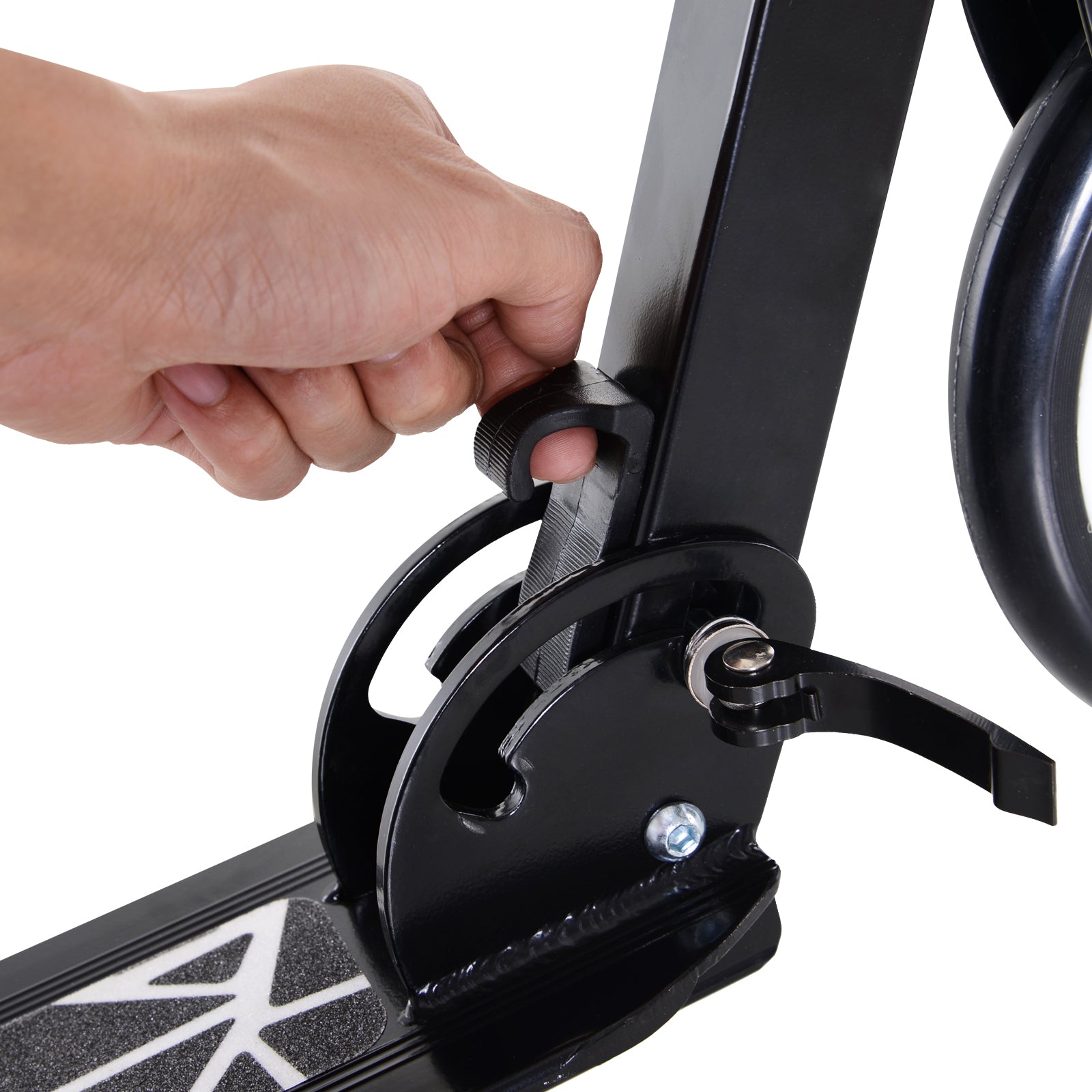 Trotinete Dobrável para Adultos e Crianças - Medidas Ajustáveis 86/92/98cm - Cor Negro & Blanco