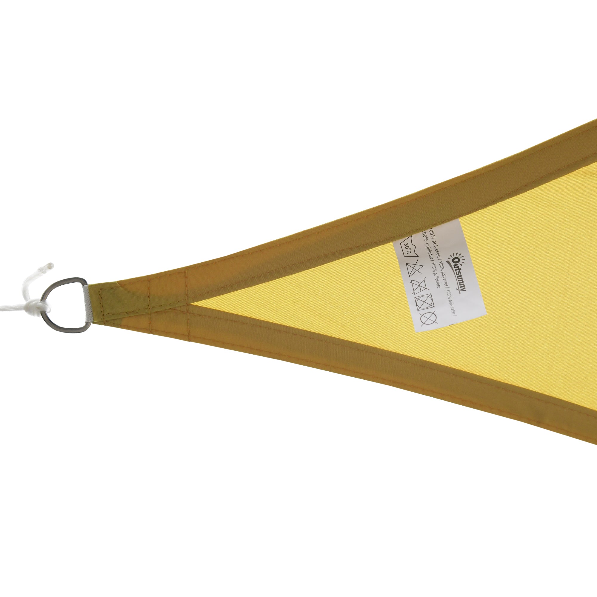Vela de Sombra Triangular 300x300x300 cm Cor de Areia
