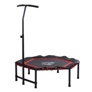 Trampolim de Fitness Hexagonal Φ122x(122/130/138) cm Vermelho