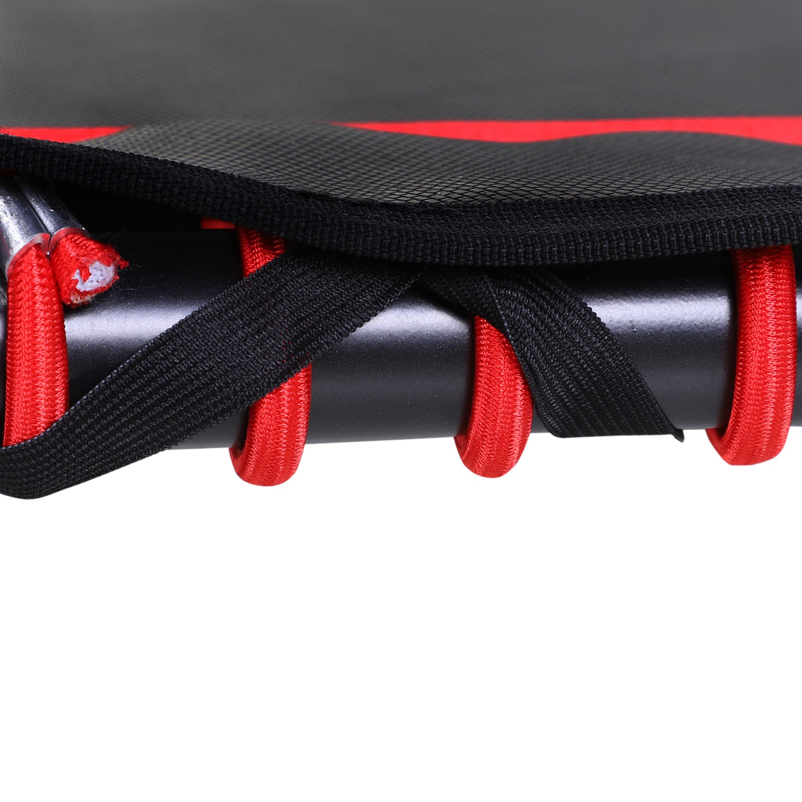 Trampolim de Fitness Hexagonal Φ122x(122/130/138) cm Vermelho