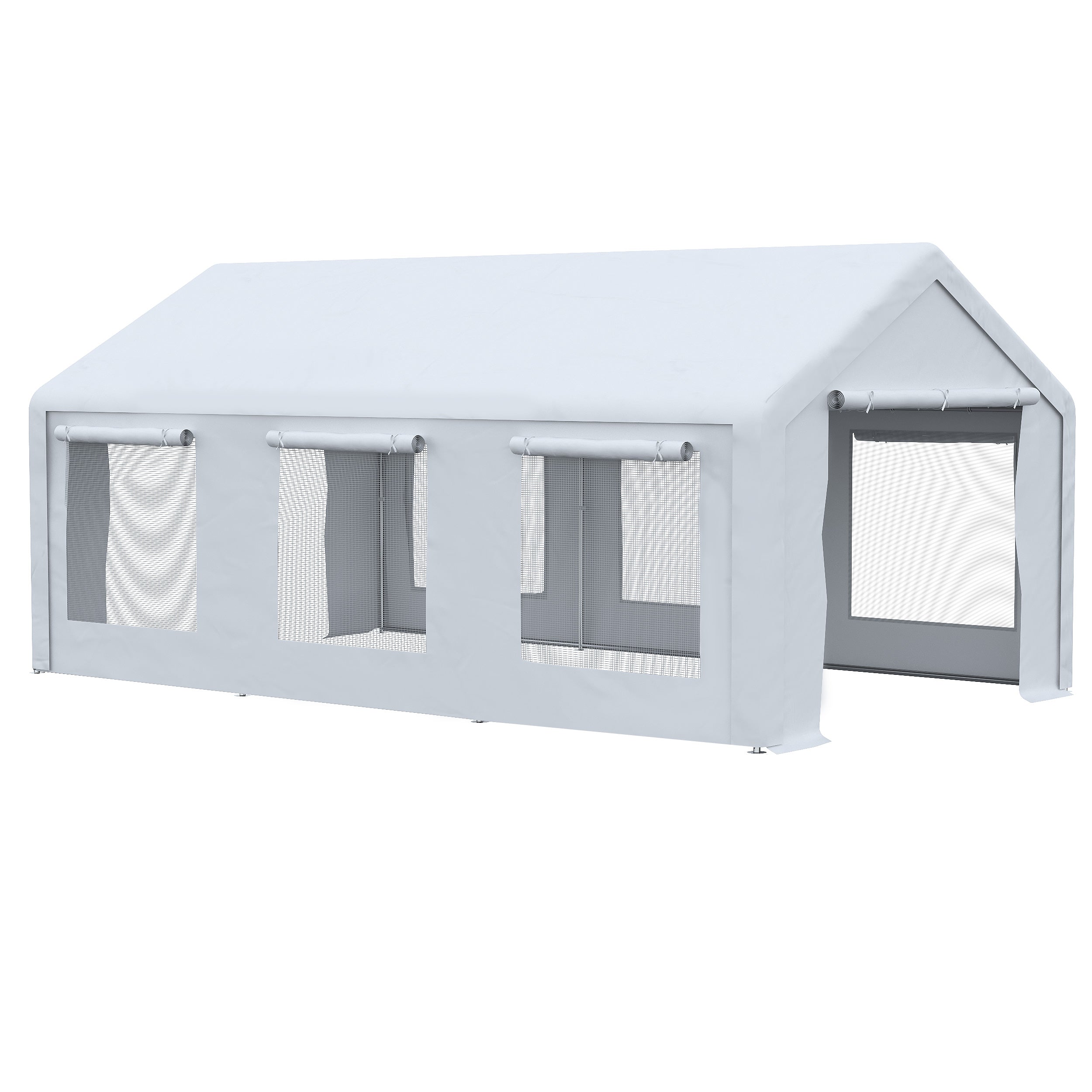 Tenda para Festas 6x3m Branca com Proteção UV