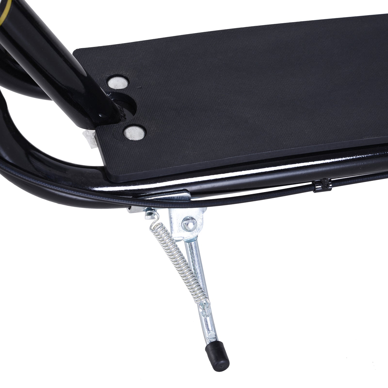 Trotinete com 2 Rodas de 16 Polegadas - Preto, 143x58x92-100 cm