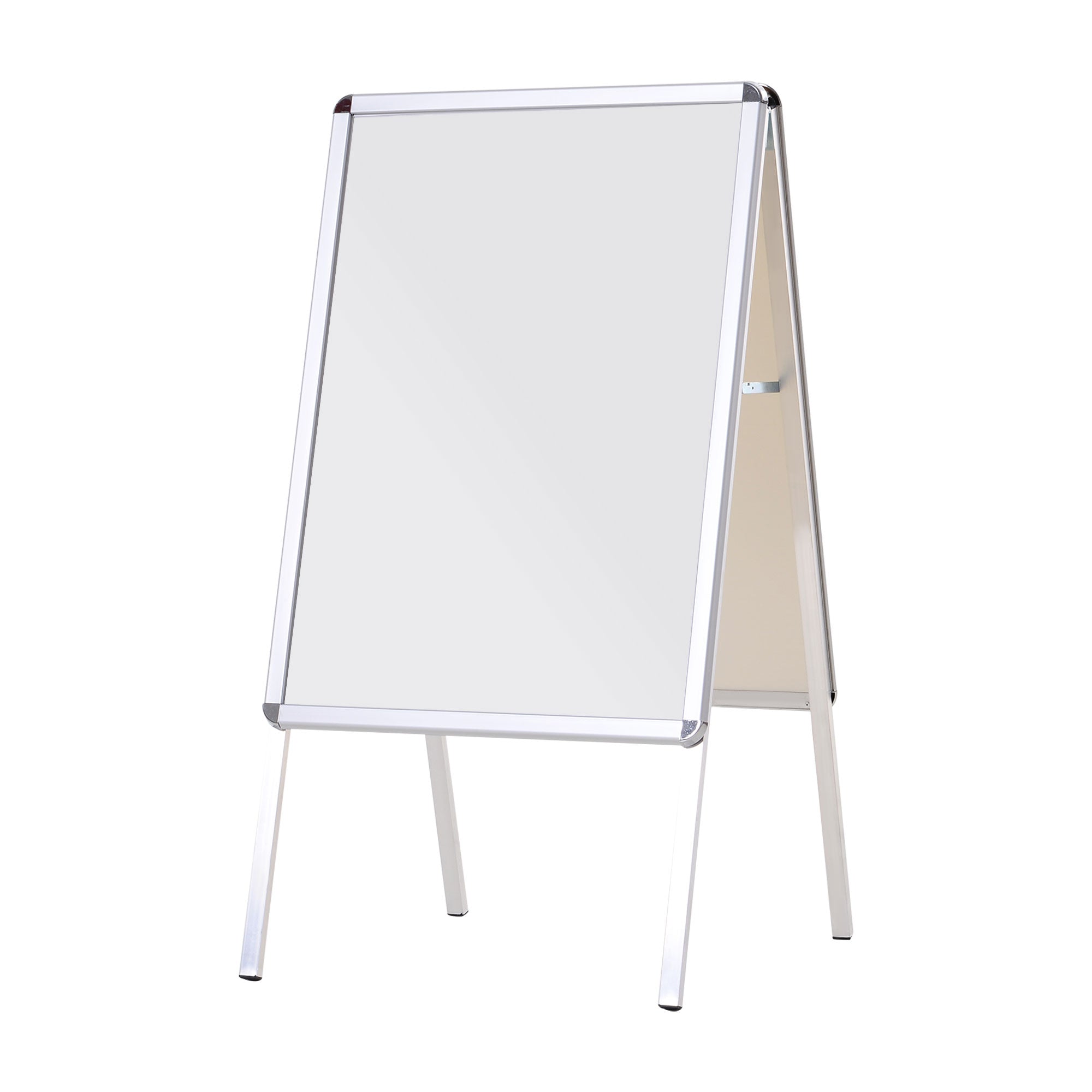 Painel Publicitário de Dupla Face - Cor: Branco - 64 x 8 x 121 cm