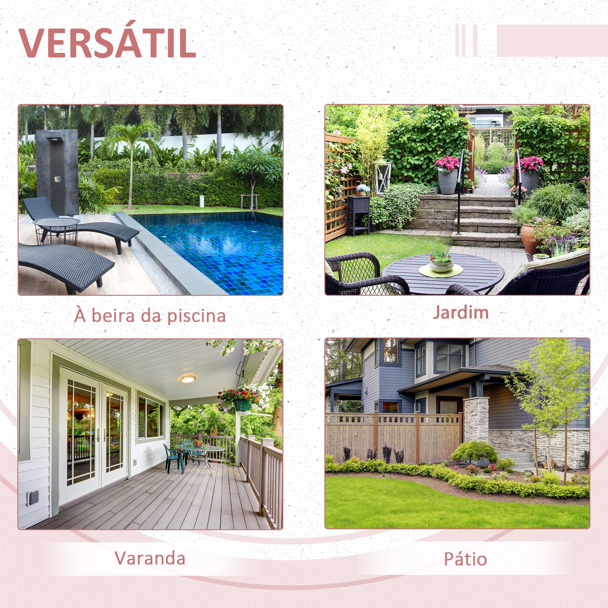 Mesa de Jardim em Vime Sintético Cinzento 40x40x40 cm