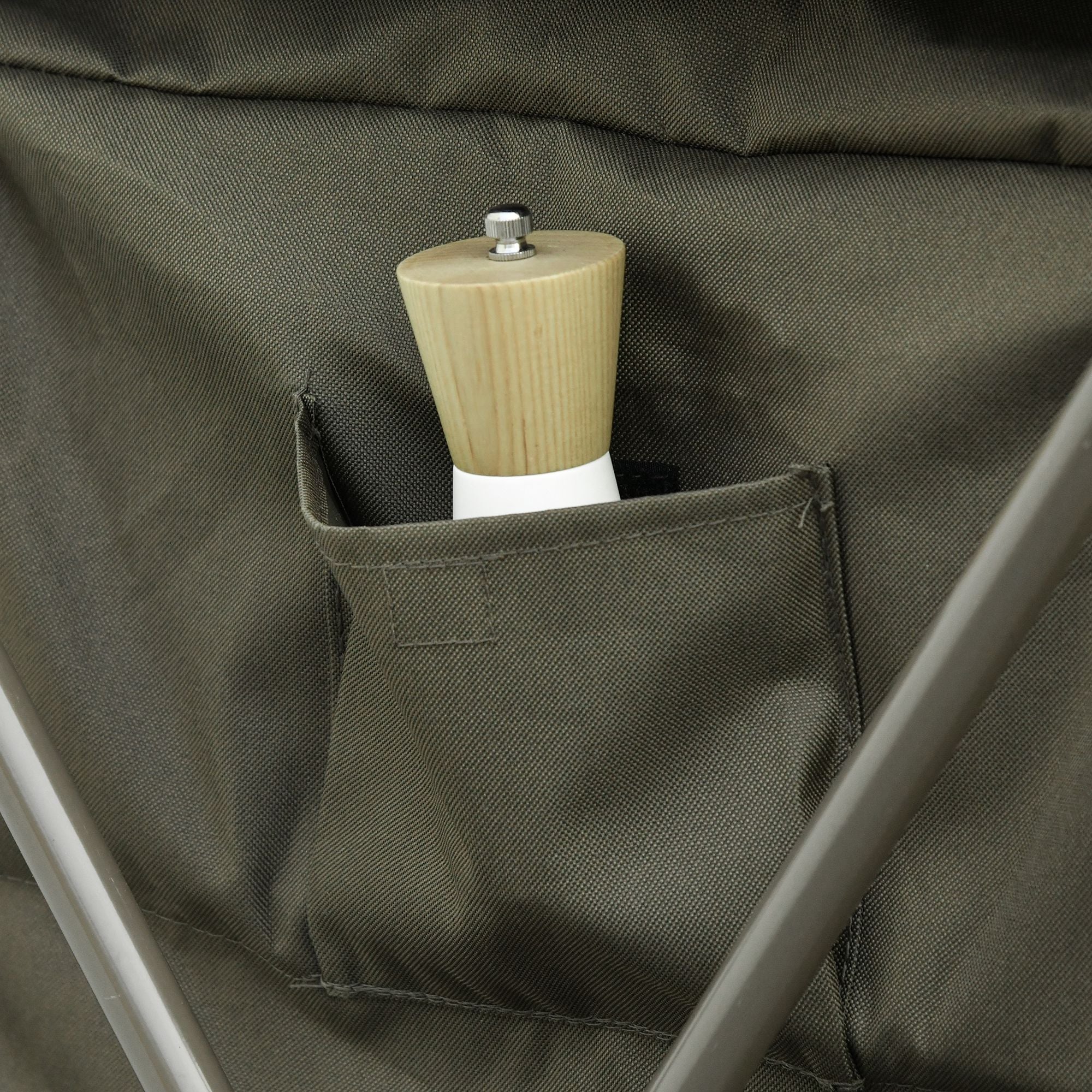 Armário de Cozinha Dobrável para Acampamento - Verde - 94x57x109 cm