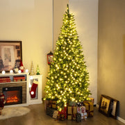 Árvore de Natal Artificial Pré-iluminada – 240 cm – PVC – Metal