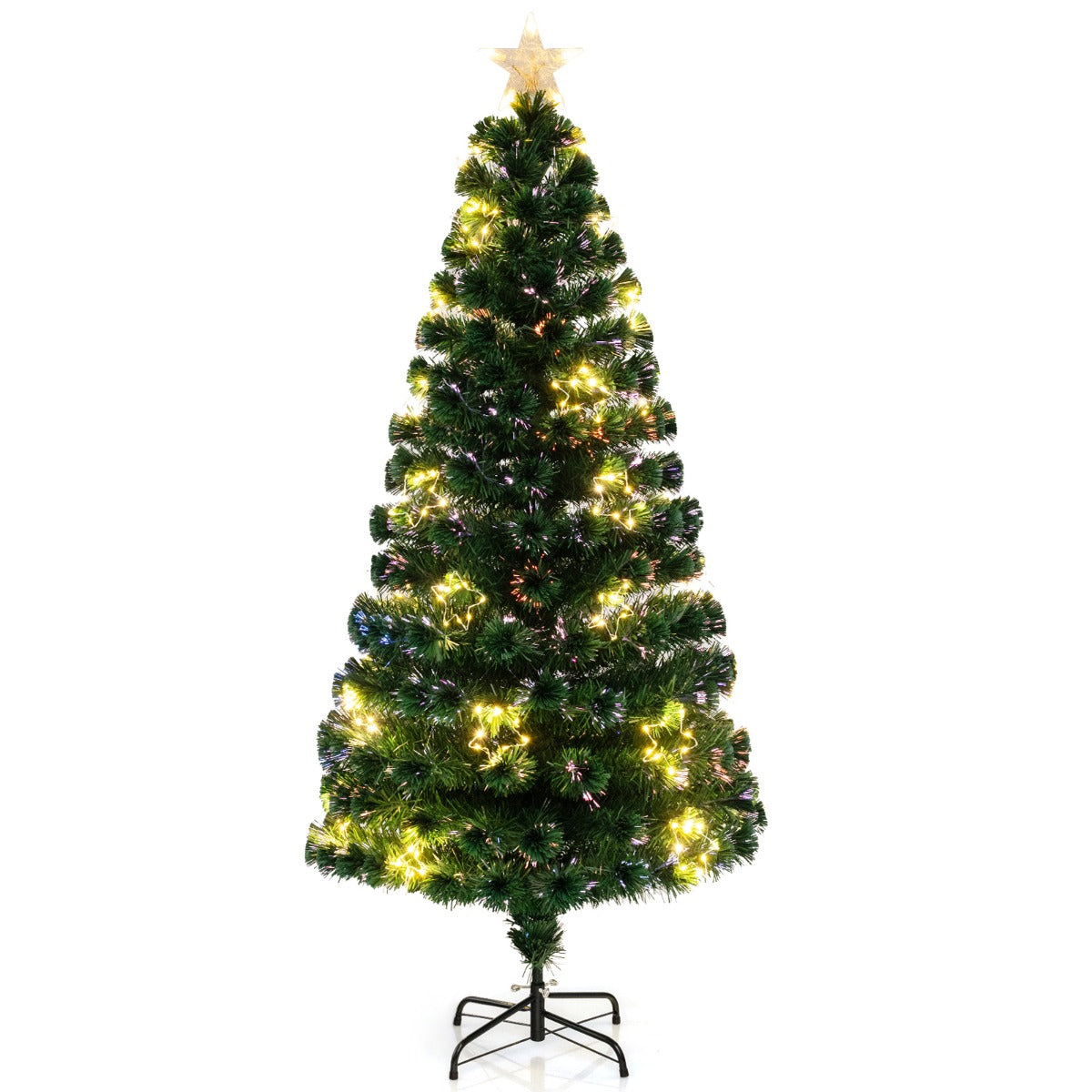 Árvore de Natal Artificial de 180 cm – Metal – PVC
