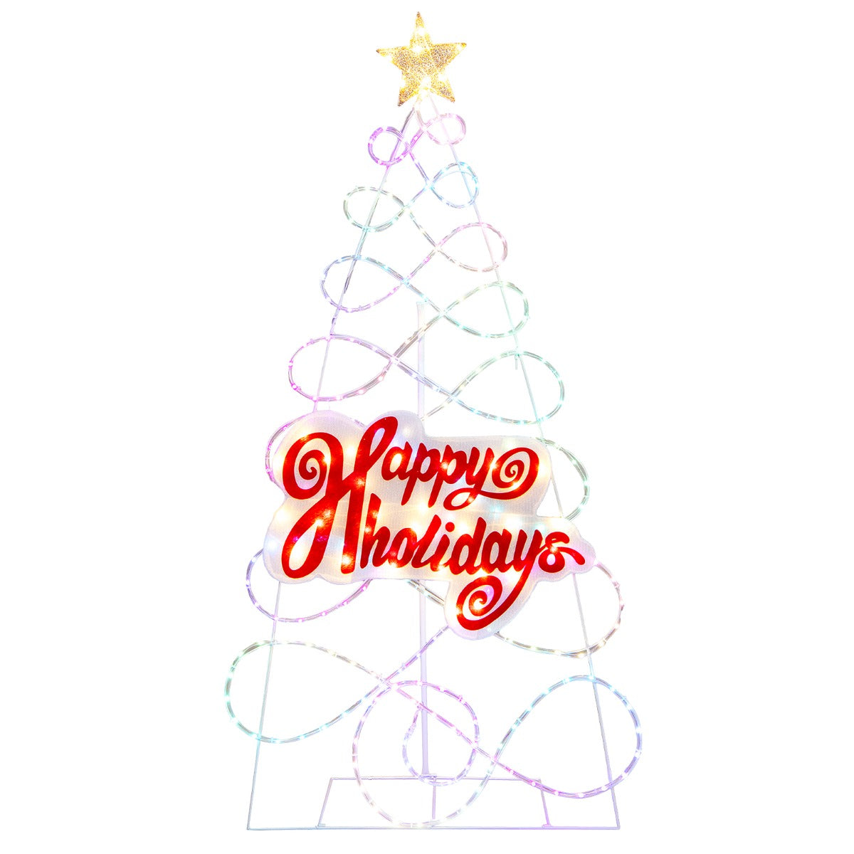 Árvore de Natal Colorida – 170cm