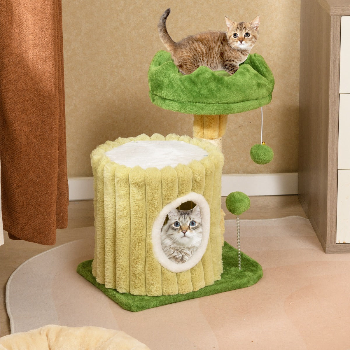 Arranhador para Gatos – Torre Compacta Moderna – Pequenos