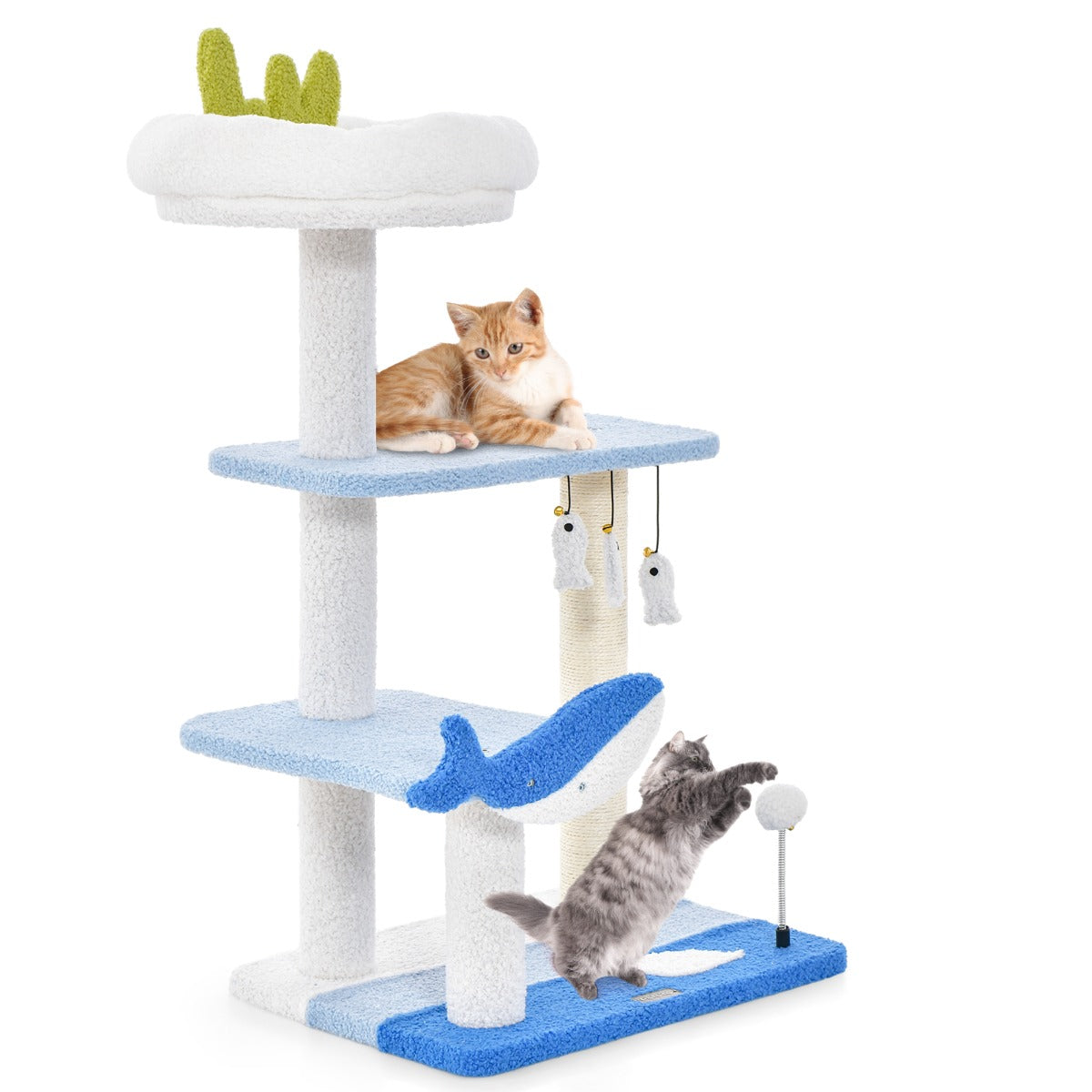Arranhador para Gatos – 86 cm – Azul