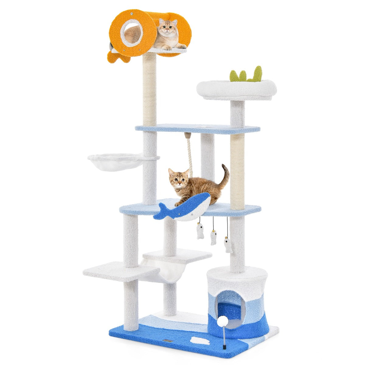 Arranhador para Gatos – 168 cm – Azul