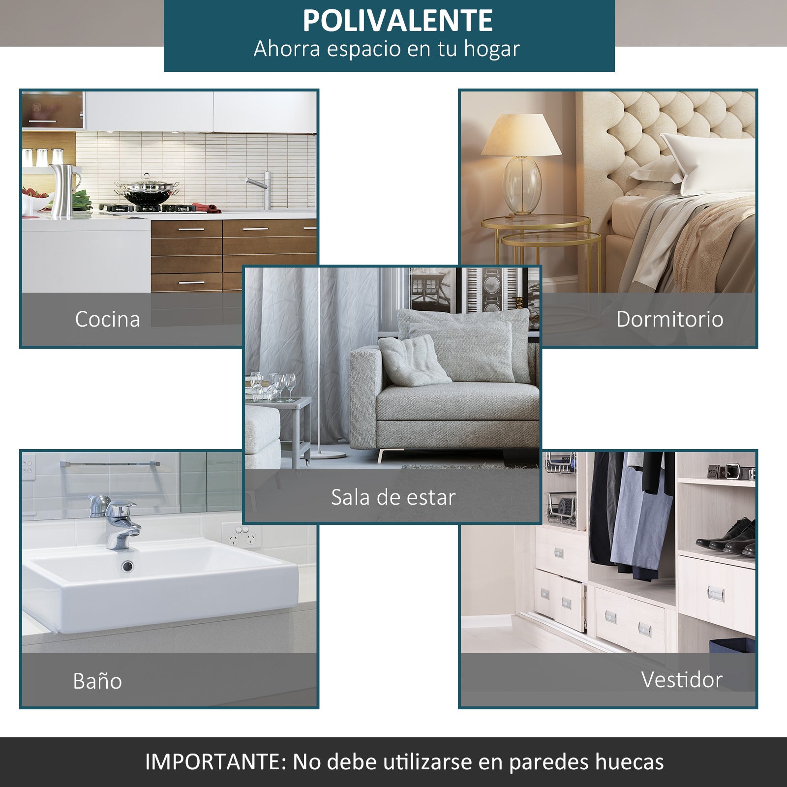 Kit de Ferragens para Porta Corrediça Café Escuro 183x0.6x4cm