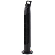Ventoinha de Coluna com Controlo Remoto Ø18x78,5 cm Preto