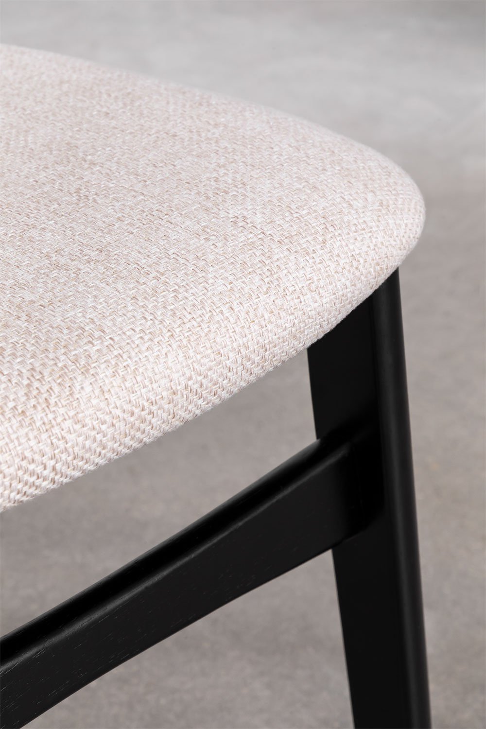 Cadeira de Jantar – Leivel Preto Claro