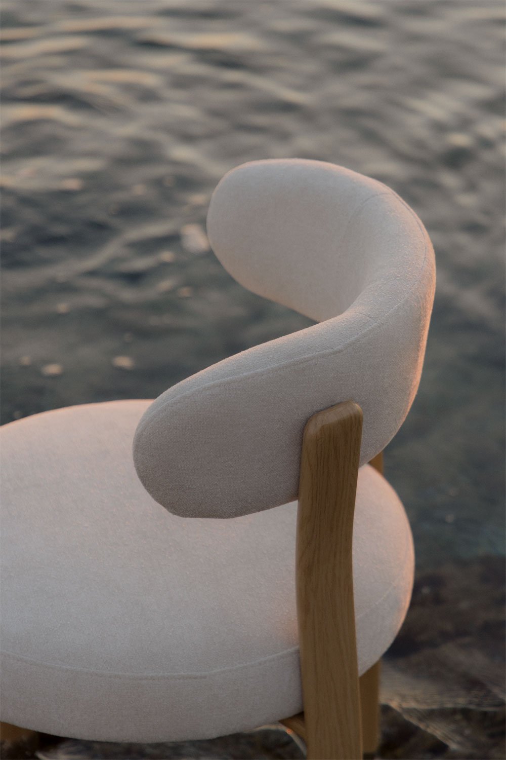 Cadeira de Jantar – Jolie Bege Creme