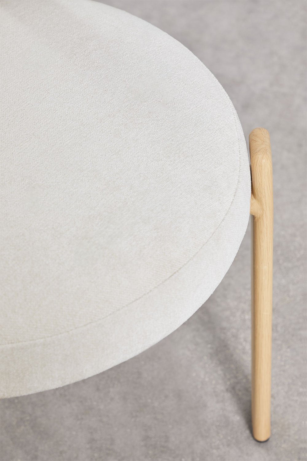 Cadeira de Jantar – Jolie Bege Creme