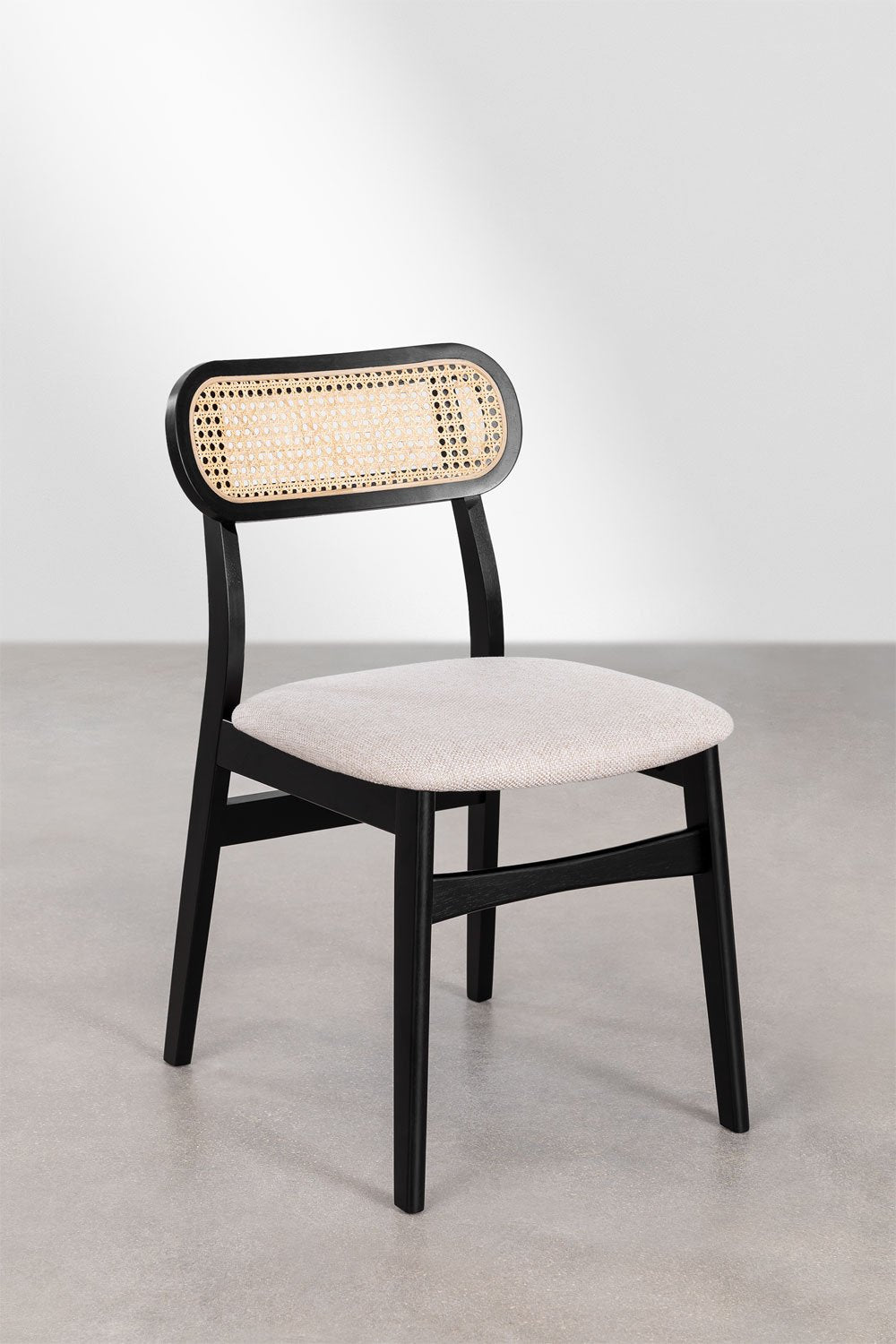 Cadeira de Jantar – Leivel Preto Claro