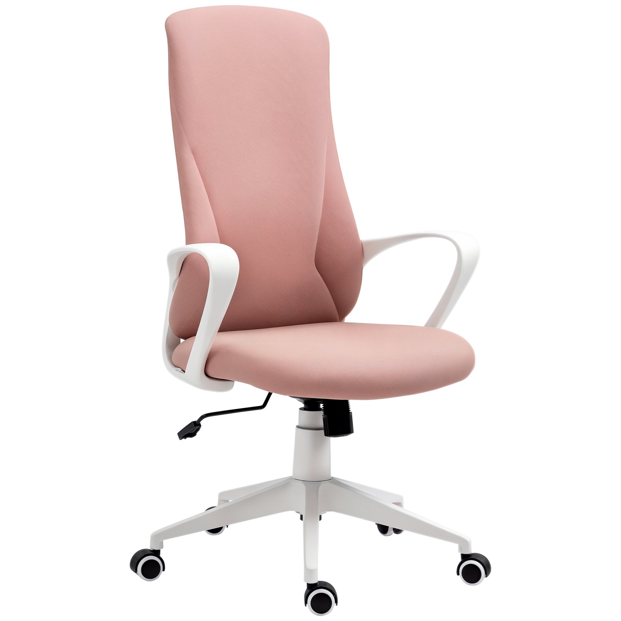 Cadeira de Escritório Ergonómica Rosa 62x56x110-119,5 cm