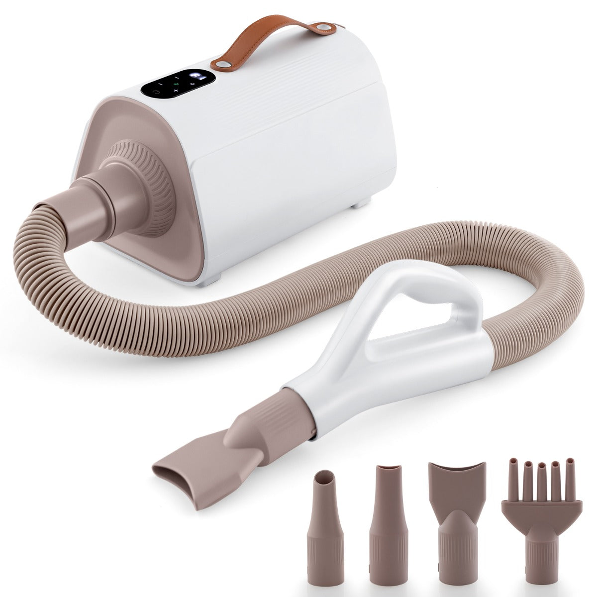 Secador para Animais de Estimação – 33 x 18 x 17 cm – Branco – Plástico