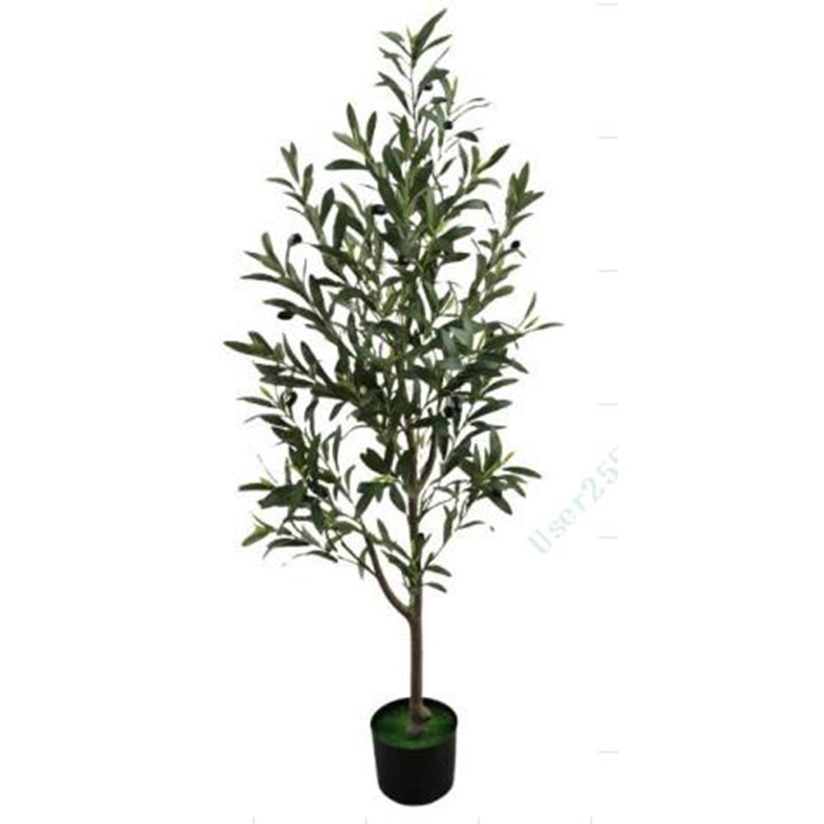 Planta Artificial de Oliveira – 130 CM – Verde – Poliéster