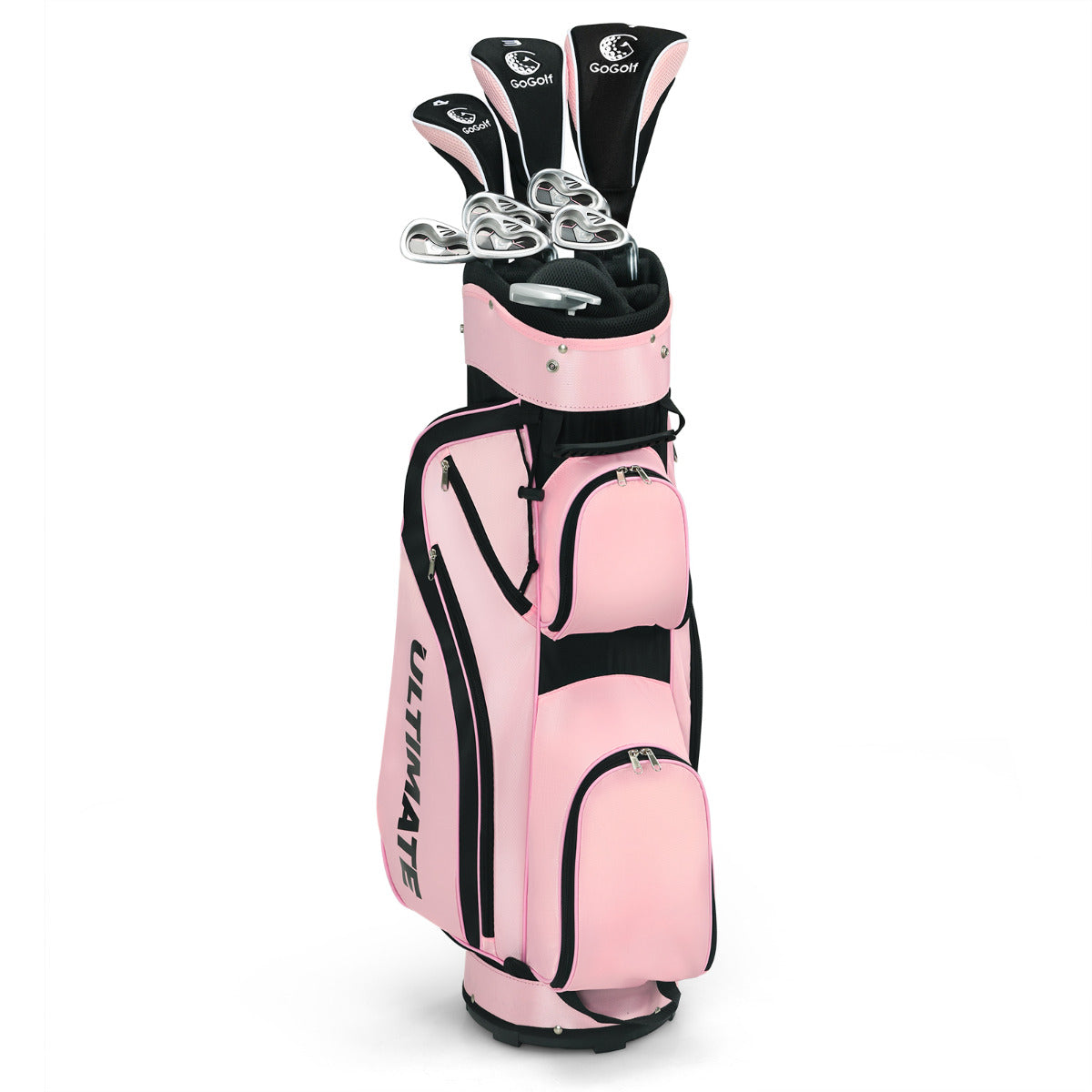 Set de Palos de Golfe – Liga de Alumínio – Rosa