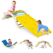 Conjunto de Escalada para Crianças – Madeira – Multicolorido