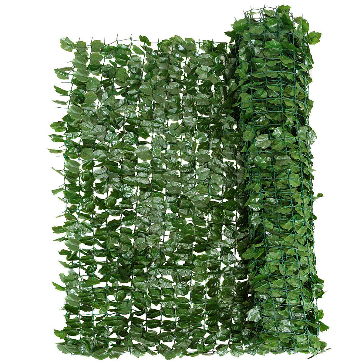 Conjunto de Privacidade Artificial – 150 x 240 cm – Verde – Plástico