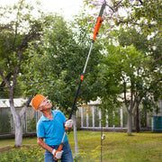 Serra de Pértiga Elétrica Telescópica – 212-286 cm – Laranja – Metal
