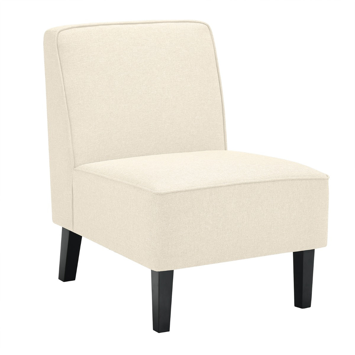Poltrona – 73 x 61 x 80 cm – Bege – Madeira de borracha