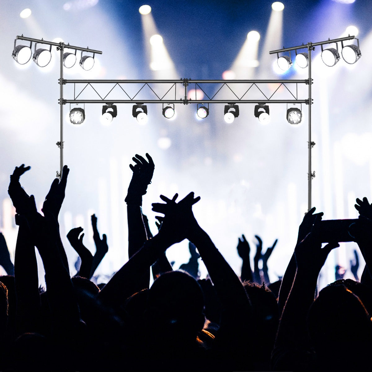 Suporte de Luz Profissional – 180-350 cm – Metal