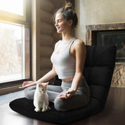 Sofá Pérezoso – 106,5 x 55,5 x 10 cm – Preto – Aço