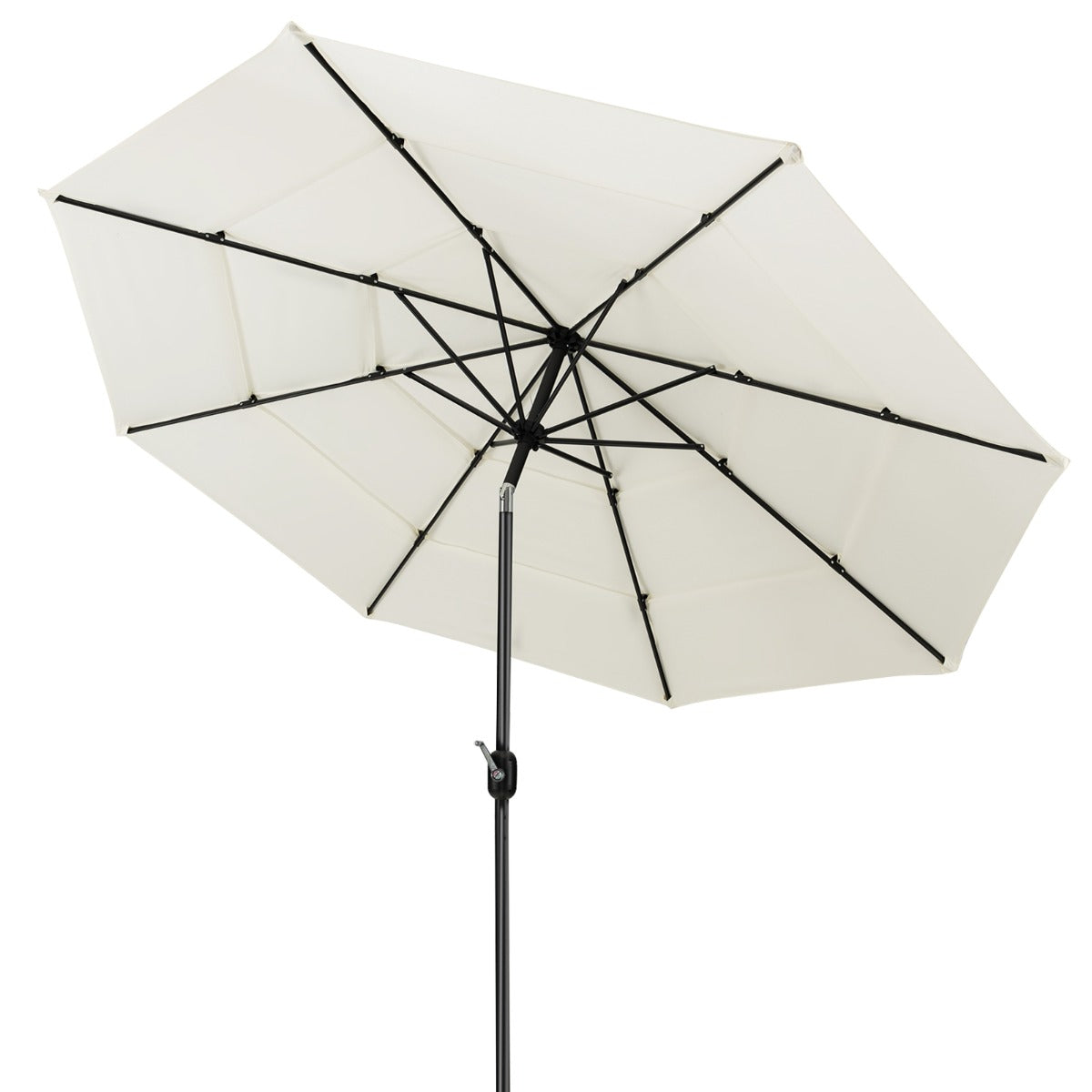 Guarda-Sol de 3 Capas – 3 m – Bege – Poliéster