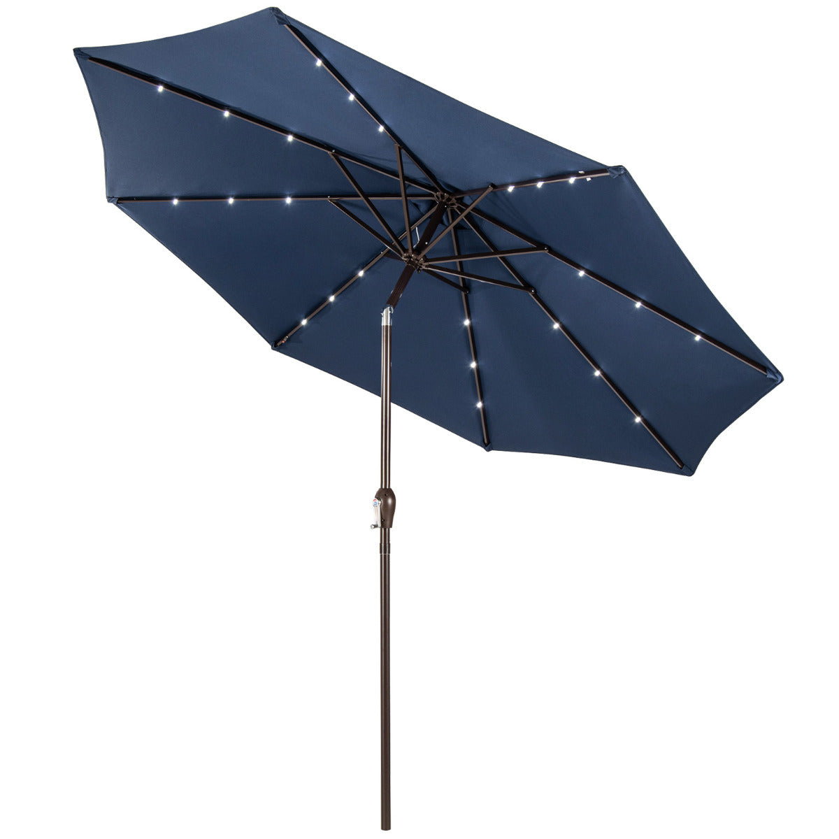 Guarda-Sol de Praia Dobrável 3M – Azul Marinho – Metal e Poliéster