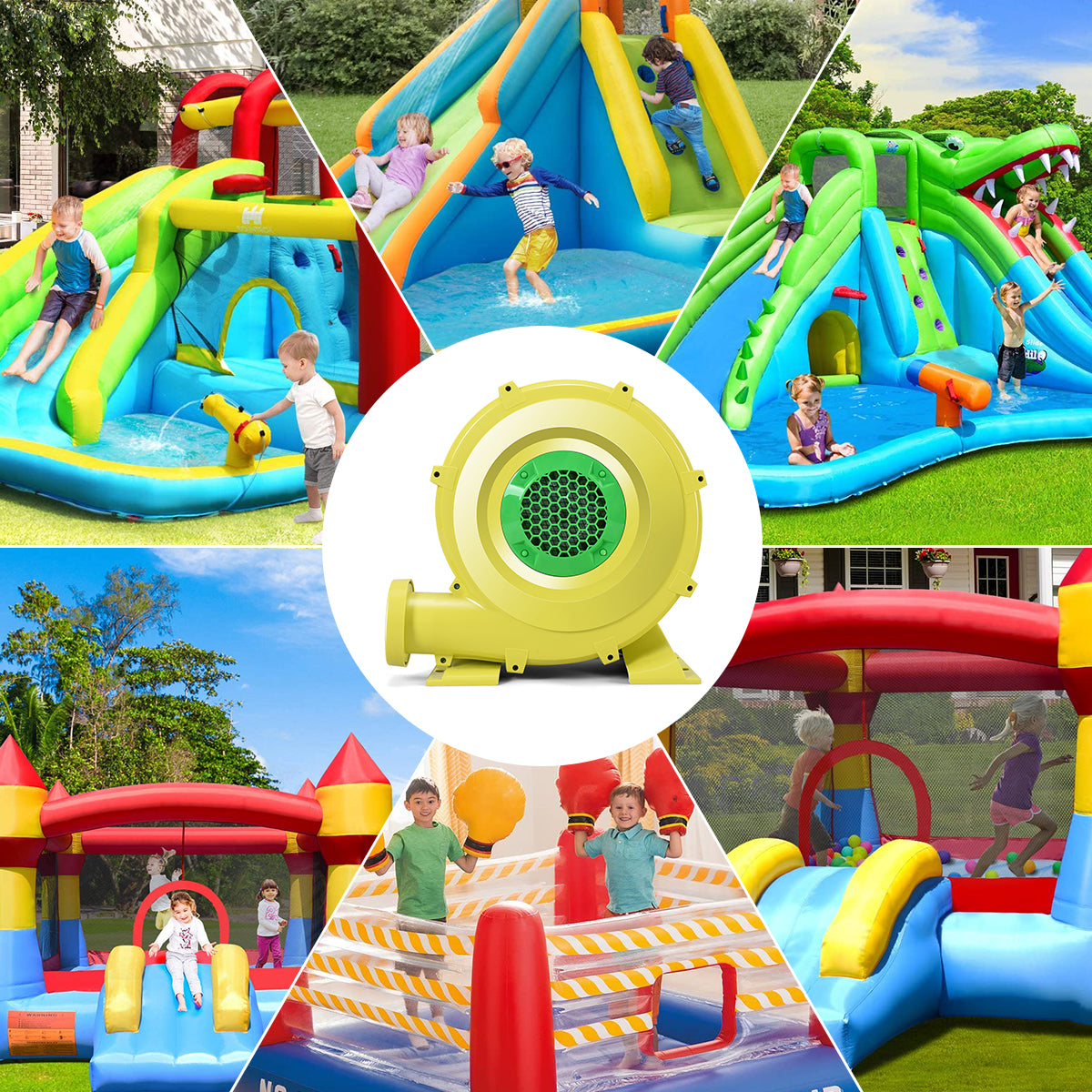 Soplador de Ar para Insufláveis - 450W