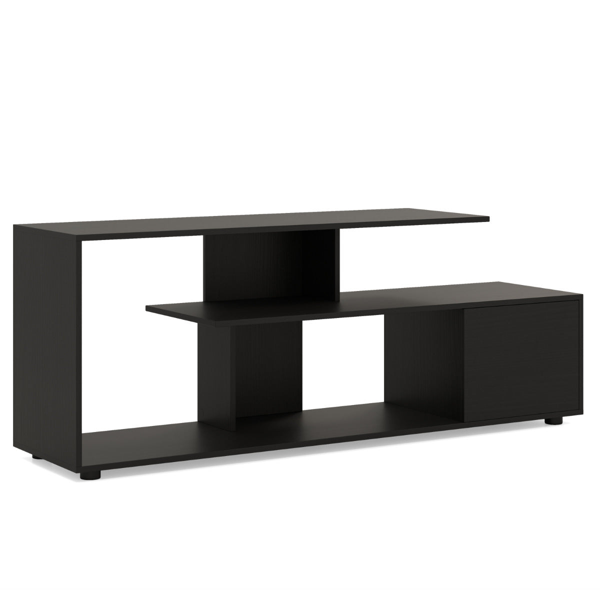 Móvel de TV – até 55’’ – Preto – painel espesso