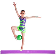 Barra de Equilíbrio de Ginástica PU 117CM Treino de Equilíbrio Fitness Exercício Roxo