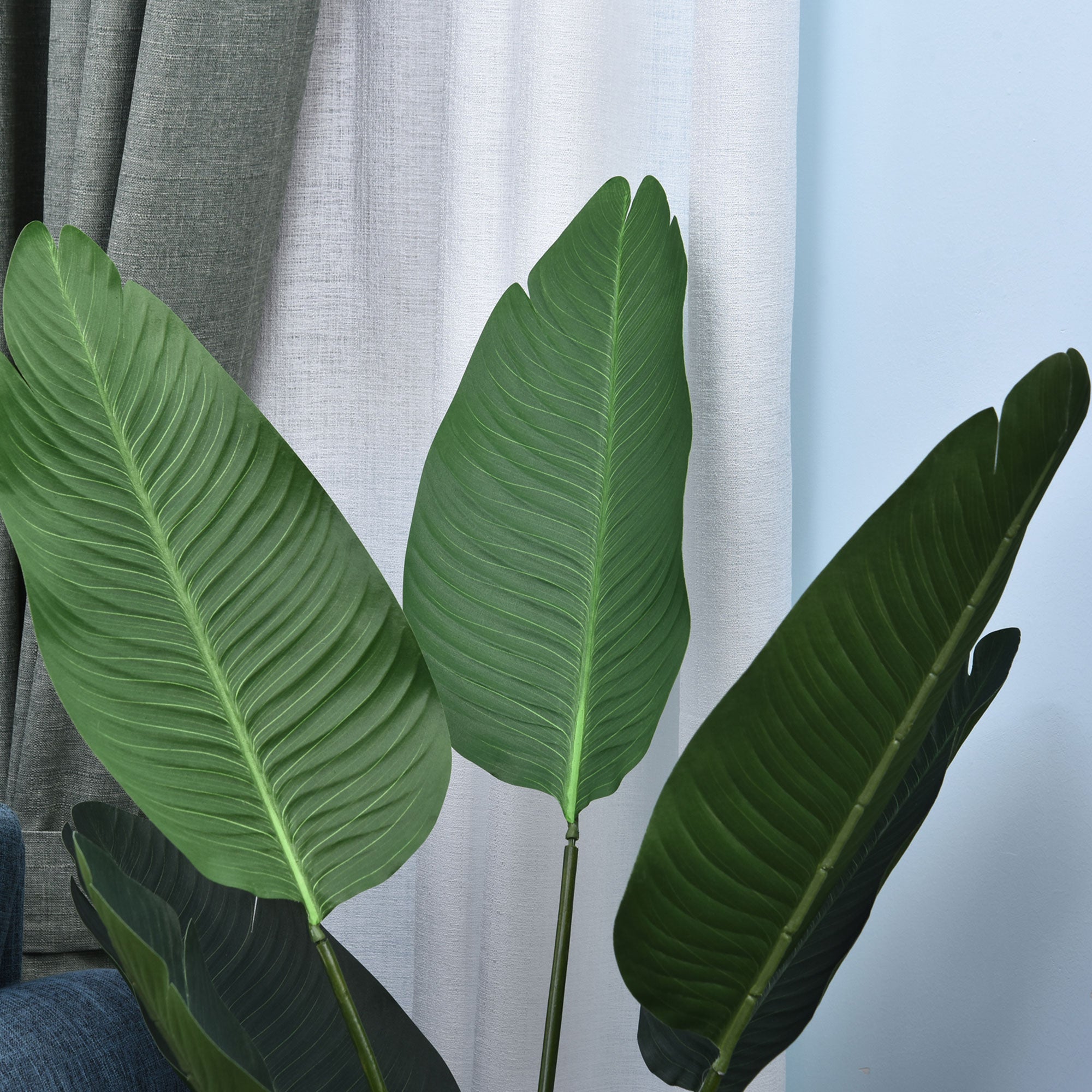 Planta Artificial Palmeira Verde Ø18x180cm - Decoração Interior e Exterior
