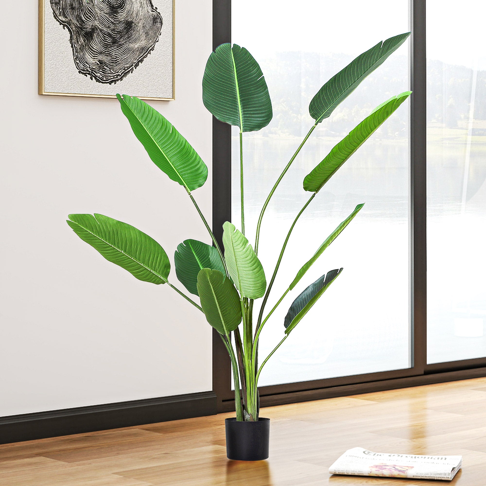 Planta Artificial Palmeira Verde Ø18x180cm - Decoração Interior e Exterior