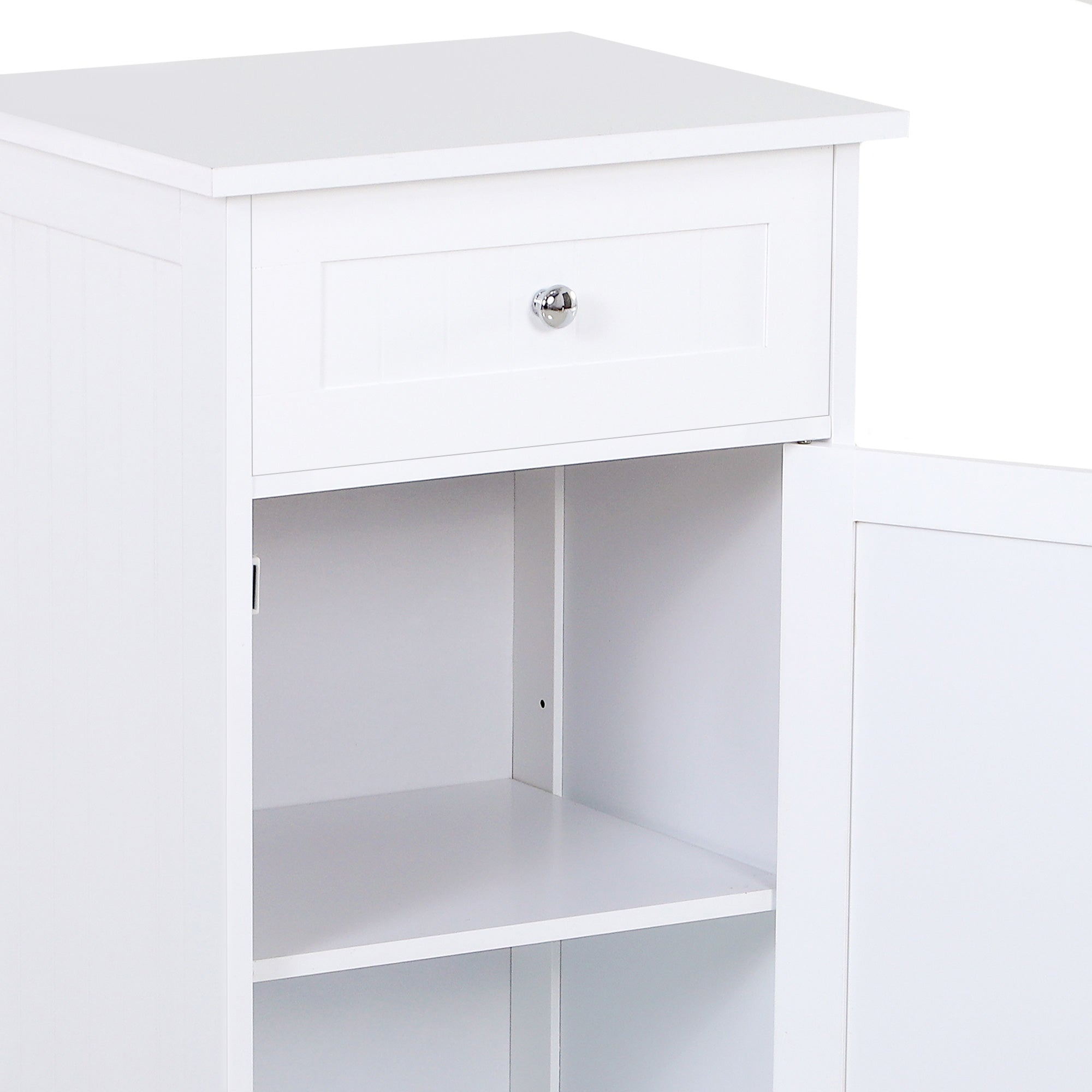 Armário de Casa de Banho Compacto 43x34x77 cm - Branco
