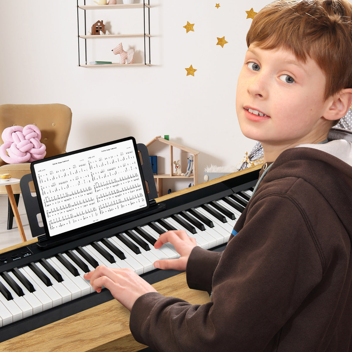 Piano Digital Portátil de 88 Teclas
