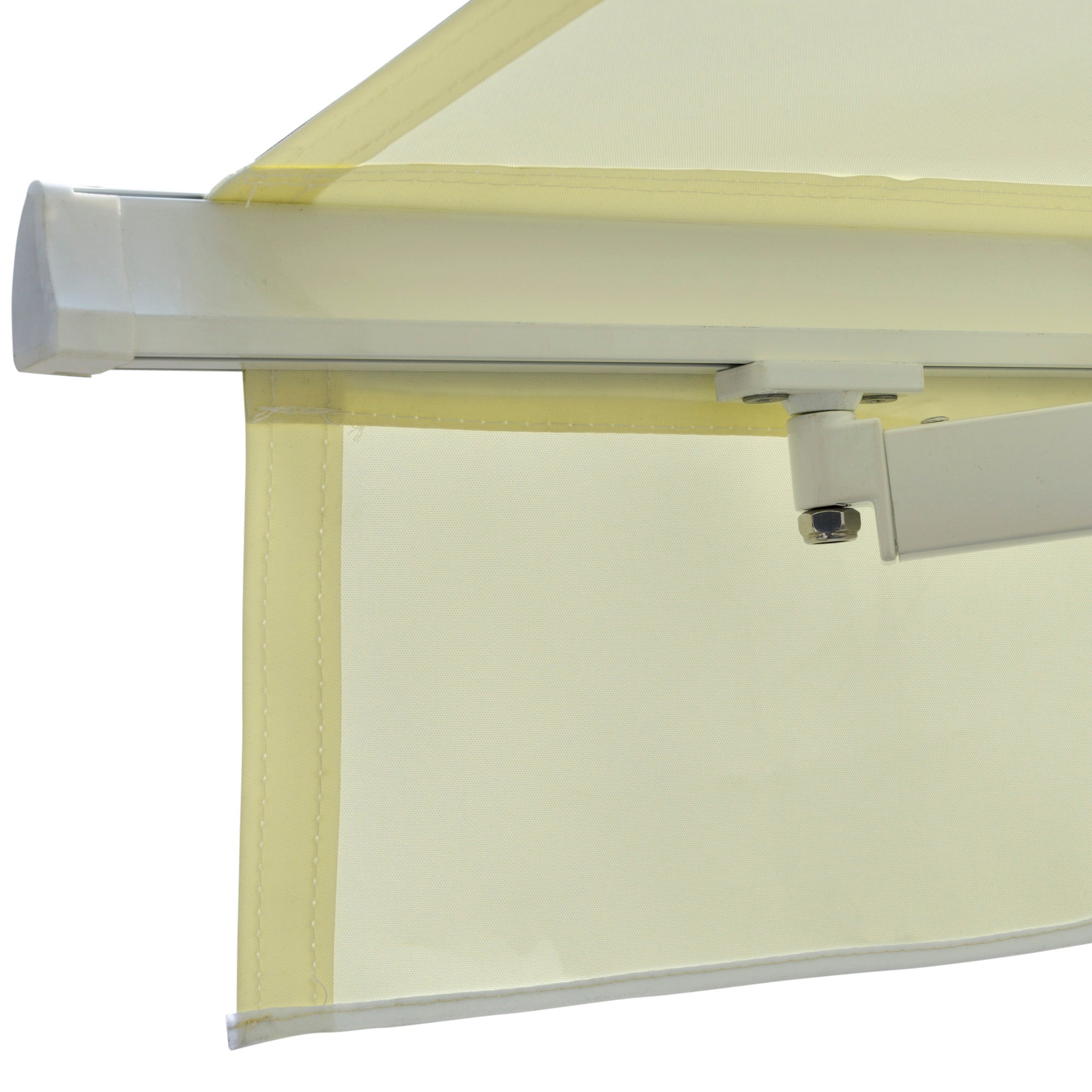 Toldo Manual Retrátil 250x200 cm - Cor Creme