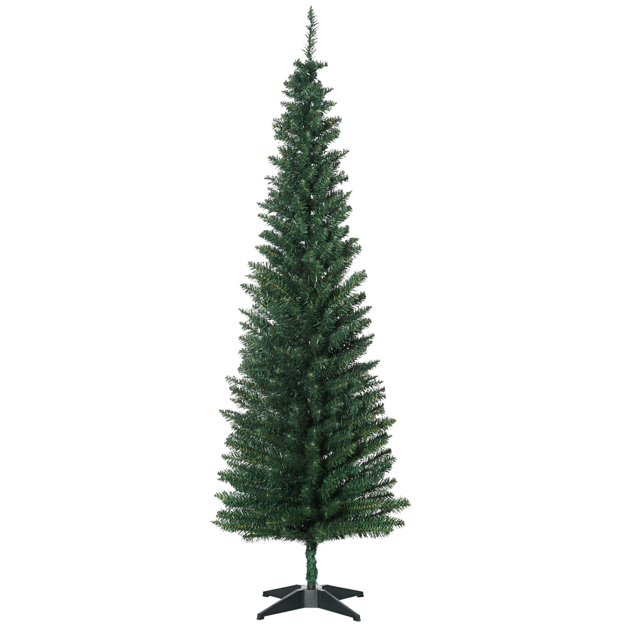 Árvore de Natal Artificial 180cm Verde Escuro Φ55x180cm
