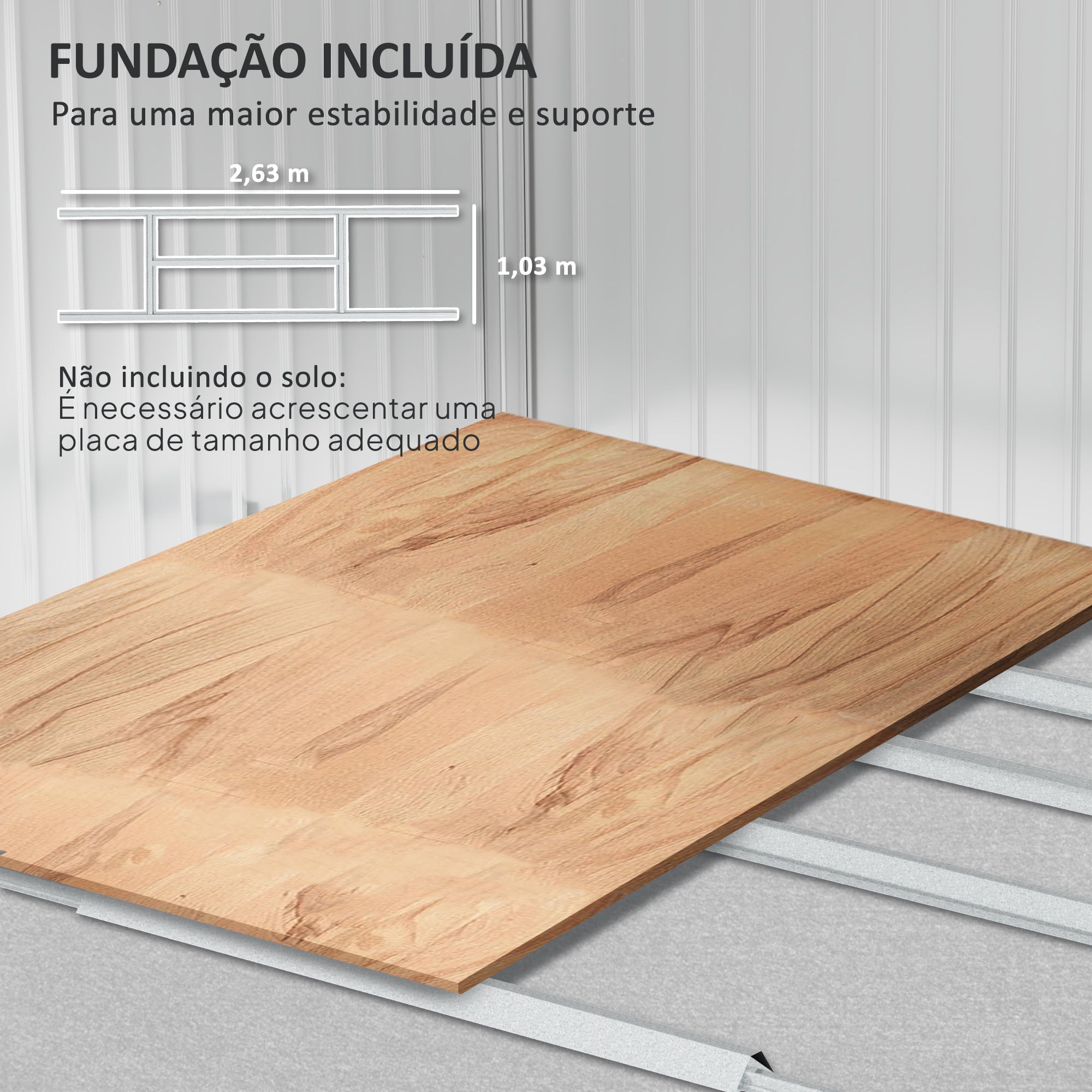 Abrigo de Jardim Exterior Verde 277x195x192cm - Armazenamento de Ferramentas