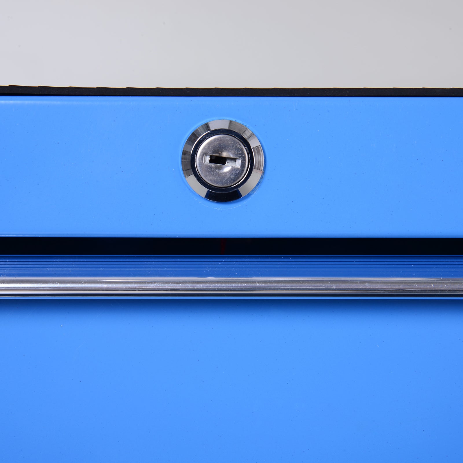 Carrinho de Ferramentas com 5 Gavetas Azul 67,5x33x77 cm